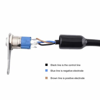 

Fog lights Motorcycle Switch LED Handlebar Manual Return Button ON-OFF