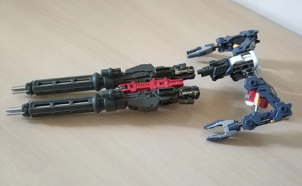 ZL модель светодиодный пулемет Гатлинга расширительный рюкзак для Bandai MG 1/100 MSN-04 Sazabi Gundam DZ001