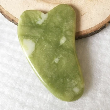 

Natural Jade Scraping Board Facial Massager Horn-shaped Gua Sha Relaxing Muscle Meridian