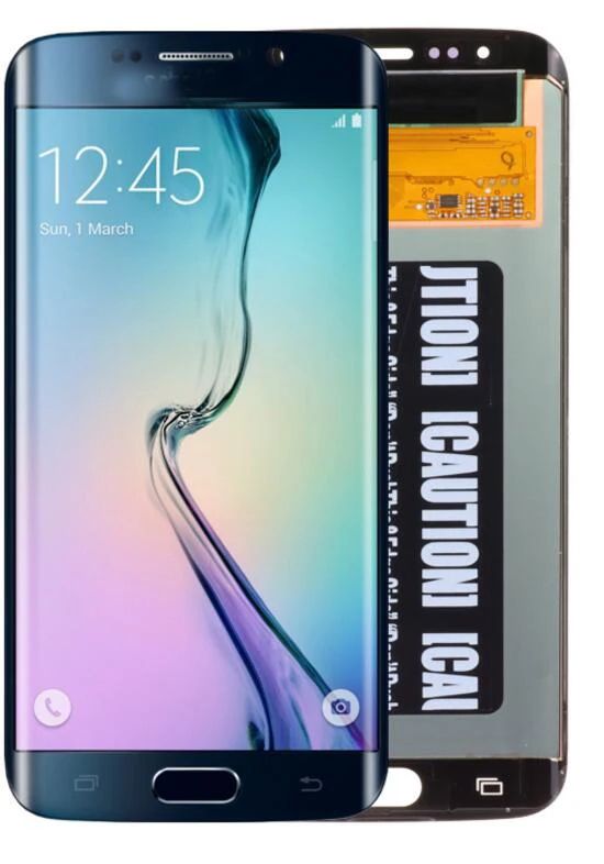 blue OEM ЖК-экран и дигитайзер в сборе для Samsung Galaxy S6 Edge G925 - Цвет: blue