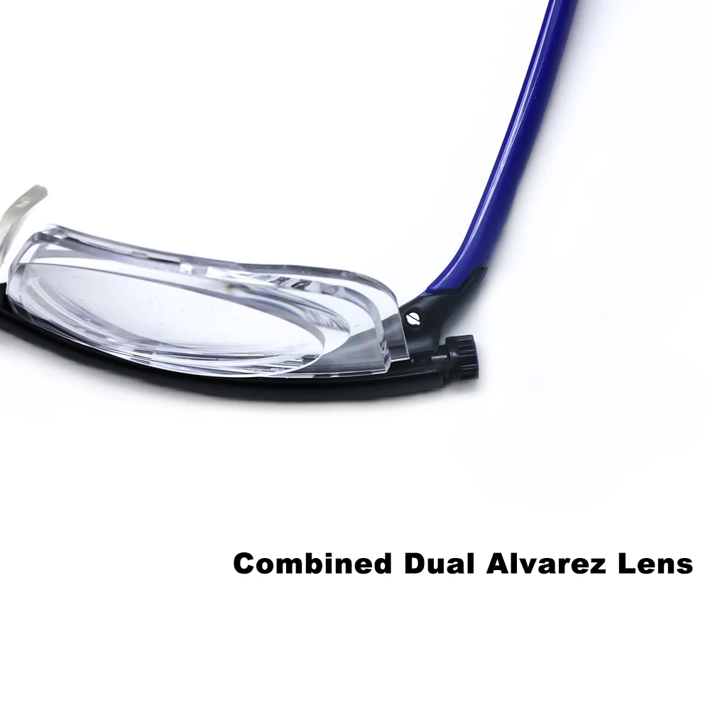  Adlens Focus Adjustable Reading Glasses Myopia Eyeglasses -4D to +5D Diopters Magnifying Variable S