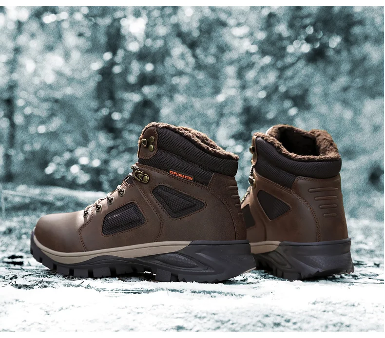 POLALI треккинговые ботинки зимние альпинистские ботинки треккинговые уличные ботинки мужская походная дышащяя обувь для охоты человек