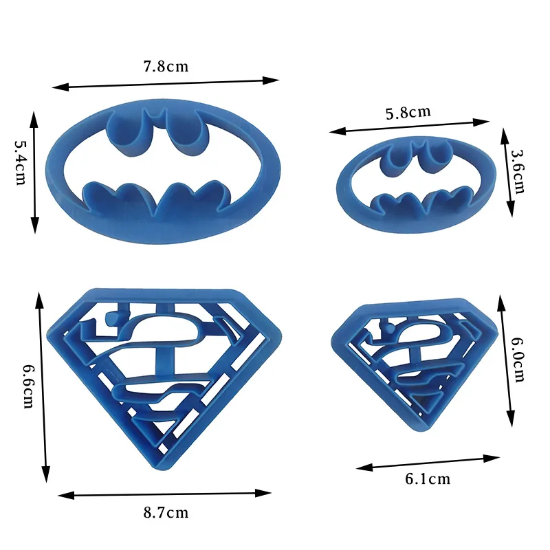 Супер герой форма для печенья сахарный шоколадный помадка инструменты украшения