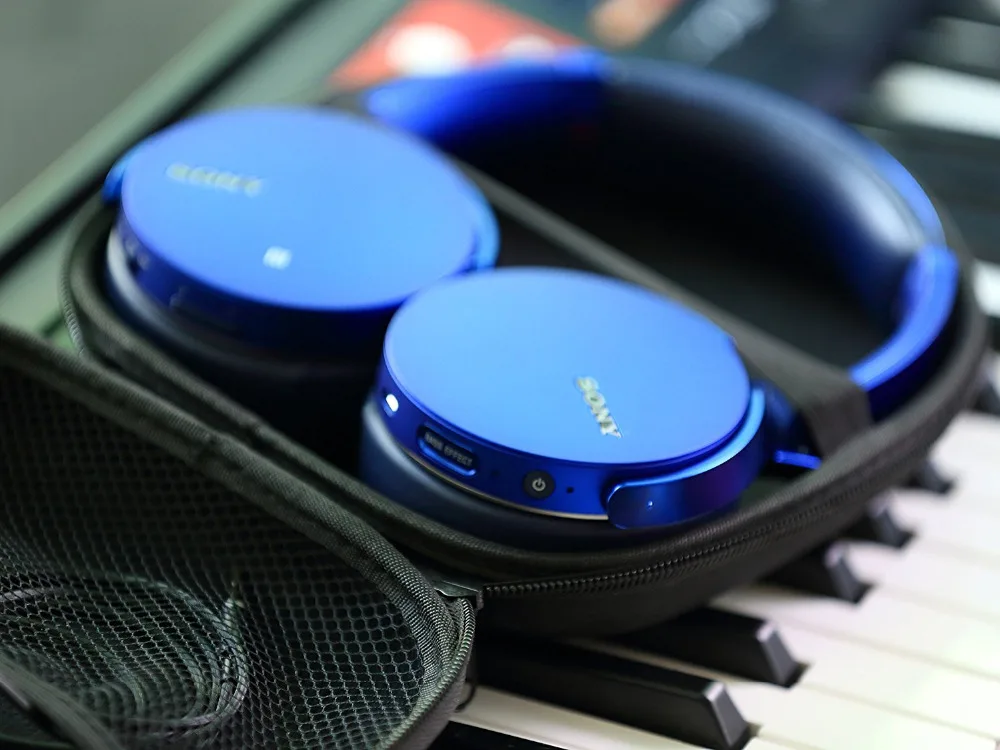 Жесткий чехол EVA для путешествий, черный чехол для sony XB950B1/XB950N1, дополнительные басы, беспроводные наушники, модель от Hermitshell