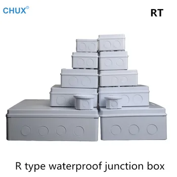

R type RT Plastic Waterproof Junction Box Outdoor Sealed Monitoring Enclosure Case Electrical Distribution boxes