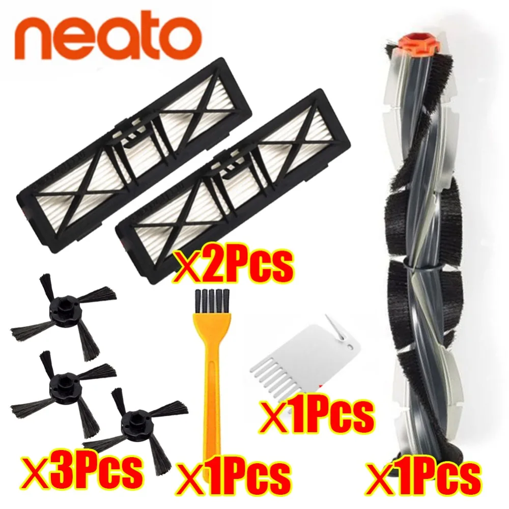 Комбинированная щетка с лезвием щетиной для Neato Botvac D3 D4 D5 D6 D7 набор запчастей
