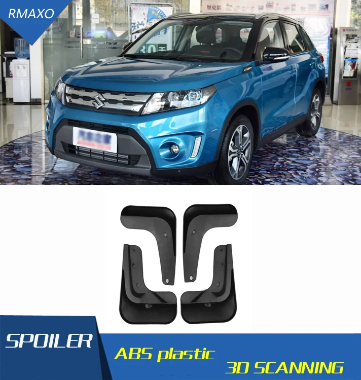 For SUZUKI Vitara 2015-2016 Mudflaps Splash Guards Front With color and rear Mud Flap Mudguards Fender Modified special | Автомобили и