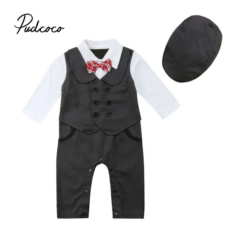 2019 Fashion Baby Boy's Clothing Set Gentleman Autumn Baby Child Suit