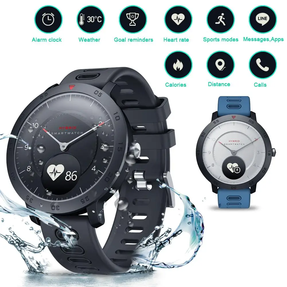 

Fitness Smart Watch with Heart Rate Blood Pressure Monitor Sport Bracelet for Zeblaze HYBRID