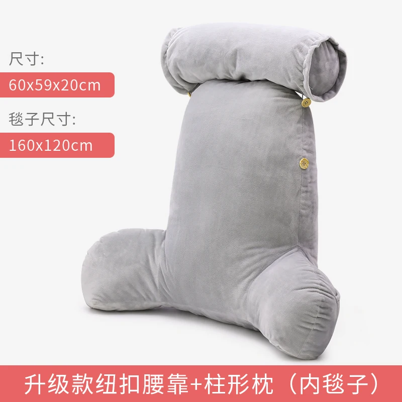 

3d Big Sofa Pillow Office Backrest Pillow for Bed Women Waist Pillow Computer Seat Cushions Home Decor Coussin Gift Ideas FK131