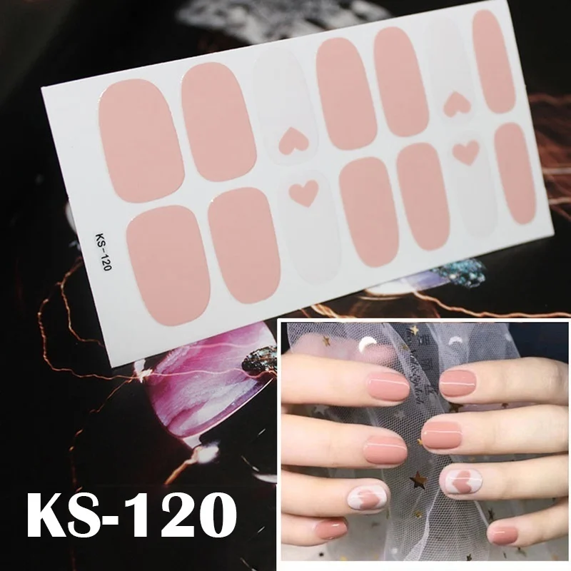 Леди KINDOM DIY стикеры 3D на ногти Nail Art Сердце сетки шаблон полоски лака для ногтей водонепроницаемый дизайн ногтей экологическая фольга для обертывания ногтей