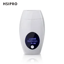 HSIPRO IPL эпилятор 600000 флэш перманентное лазерное удаление волос 8 энергетический уровень средство для безболезненного удаления волос и следов от акне выцветает 2 в 1