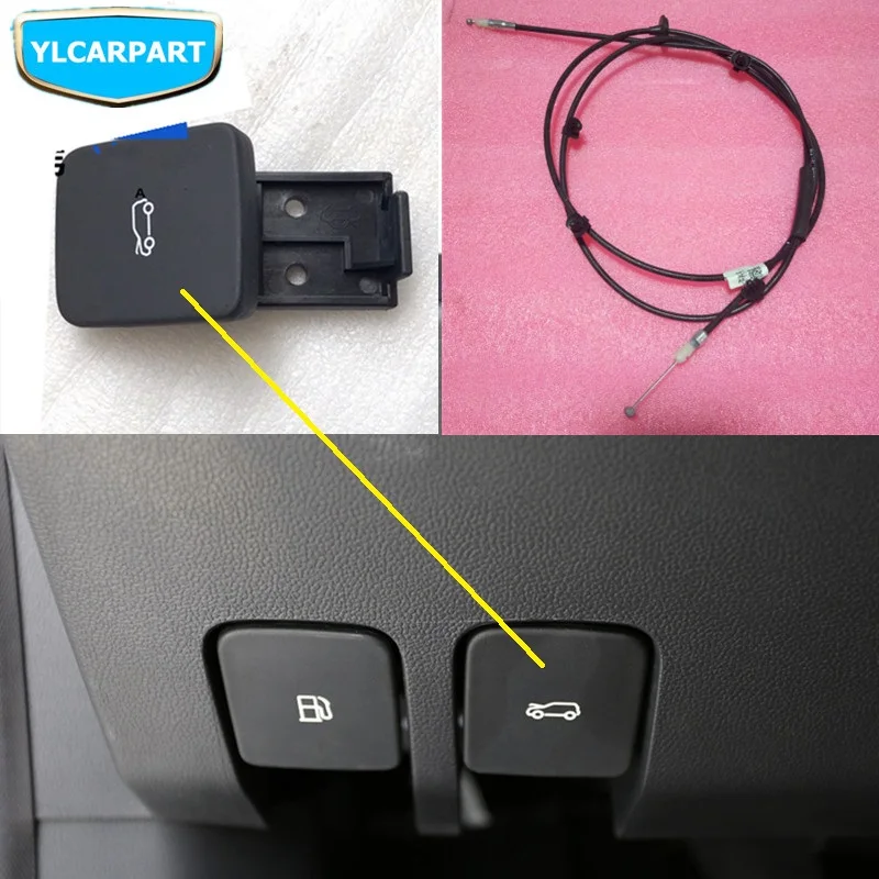 

For MG ZS,Car hood cable switch handle