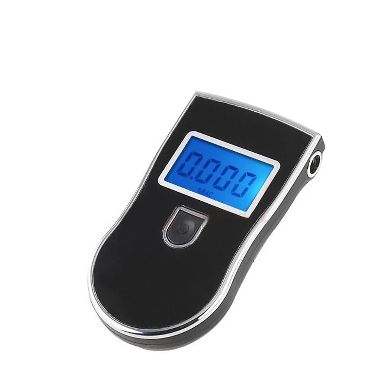 Hot selling Professional Police Digital Breath Alcohol Tester Breathalyzer AT818 alcohol Concentration Meters (2)