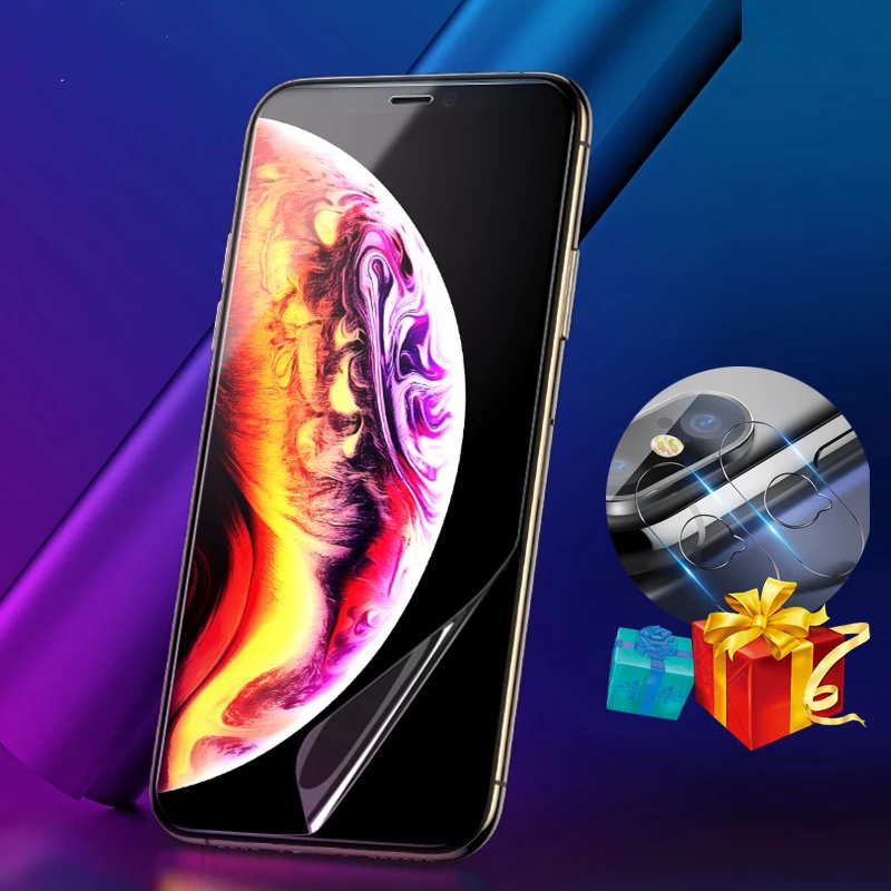 Для 0 15 мм Защитная пленка для iphone 7 11 pro max xr: экрана iPhone 8 Plus 6 6s X xsmax | Мобильные