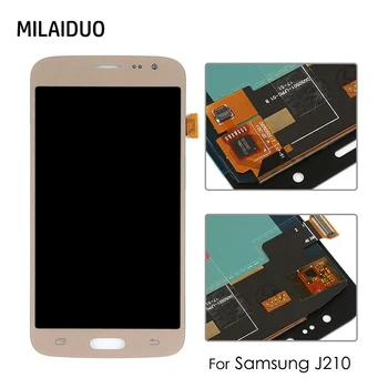 

AMOLED LCD For Samsung Galaxy J2 2016 J210 J210F LCD Display OLED Touch Screen Digitizer Assembly Replacement White Black Blue