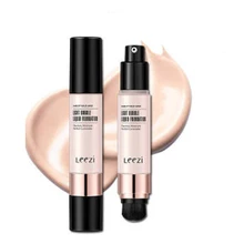 Кисточка для жидкого тонального крема с кистью 2-в-1 Водонепроницаемый масло Управление макияж продолжительный тональный крем OR88