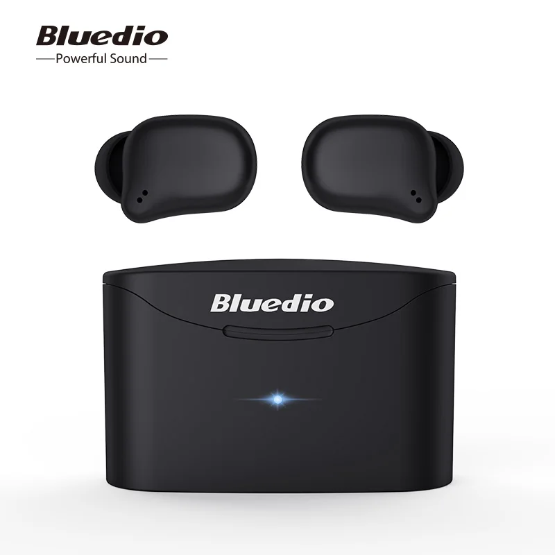 Bluedio wireless bluetooth earphone for phone T-elf 2 TWS stereo sport earbuds headset with charging box built-in microphone