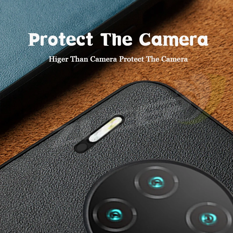 Роскошная задняя крышка для huawei mate 30 20X10 P30 P20 Pro, чехол из натуральной кожи Honor20 9X Nova5 Pro, Защитная сумка для телефона, Couqe Mujer