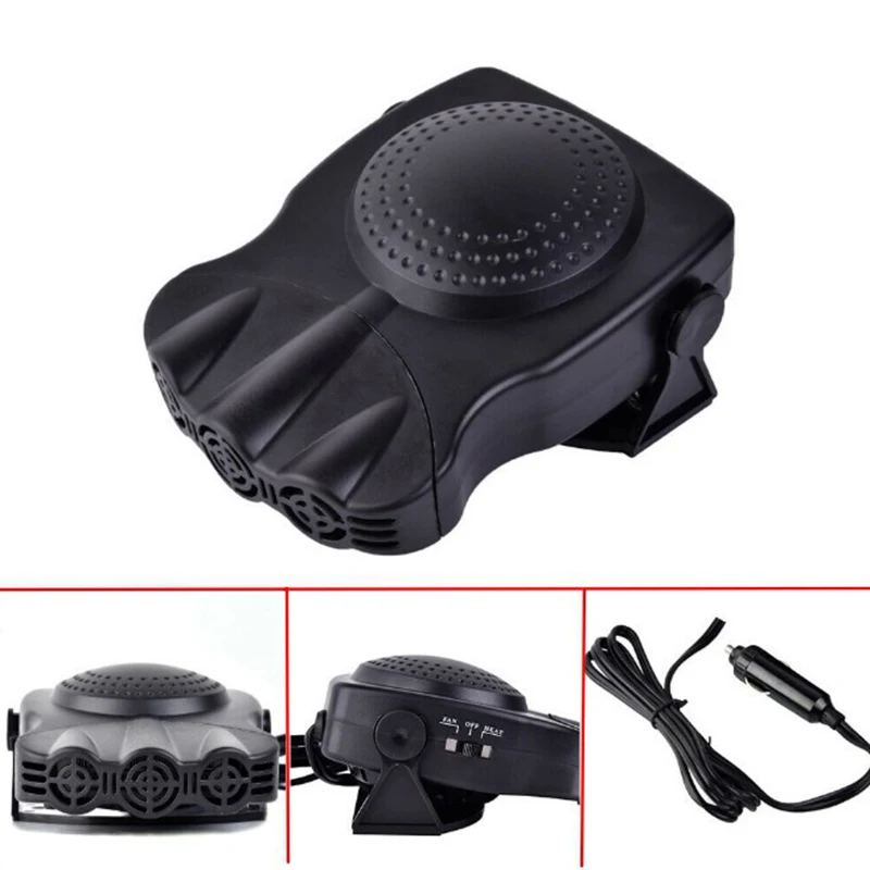 Авто портативный вентилятор обогреватель подогреватель ветрового стекла Defroster Demister DC12V