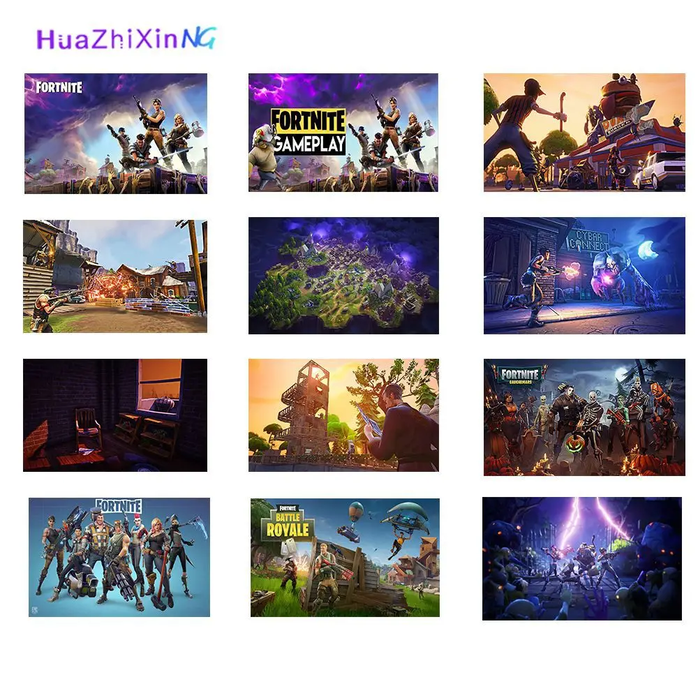 Постеры Fortnite Настенный декор аниме-постер художественное украшение интерьера