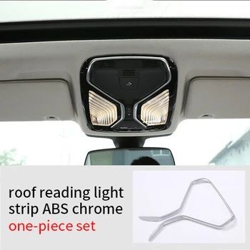 

For BMW X7 2019 Roof reading light strip chrome molding trim 1pc
