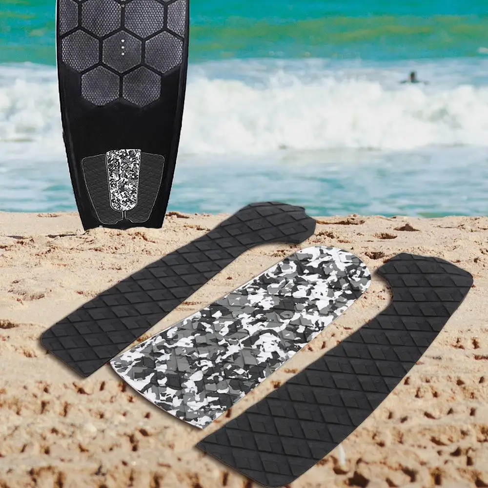 

Surfboard Traction Pads 3Pcs EVA Anti-slip Surfboard Traction Pads Tail Pad Surfing Sports Accessories Surfing accessories