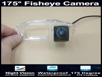 

175 Degree 1080P MCCD Fisheye Car Parking Rear view Camera BackUp Reverse Camera for HONDA Odyssey 2009-2013 Car Reverse Camera