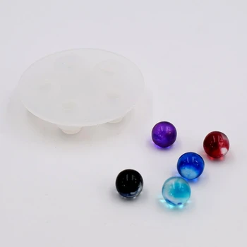 

Ball Shape Silicone Necklace Pendant Jewelry Mold Casting Making DIY Resin Craft F3MF