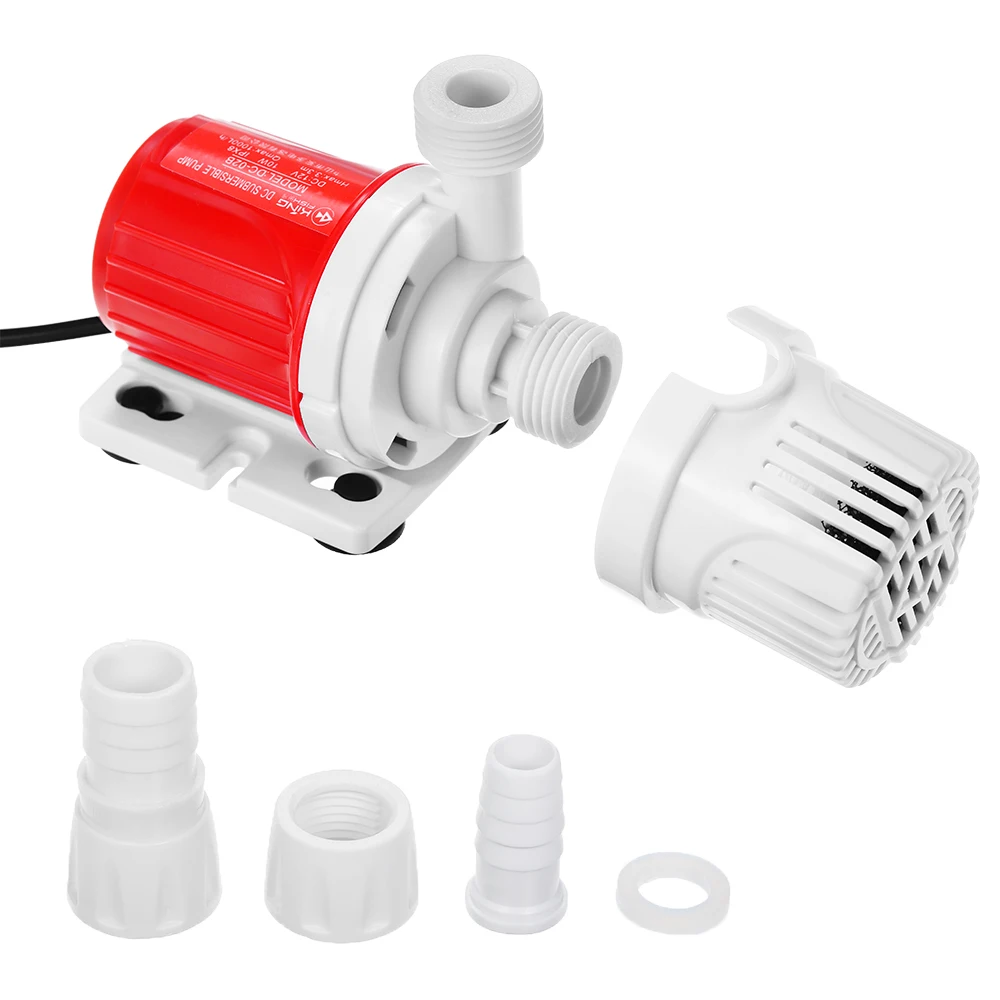 

DC12V Mini Submersible Pump Brushless Water Pump Motor 1000L/H Micro Computer Water Cooling System Use Pump for Garden Fish Pond