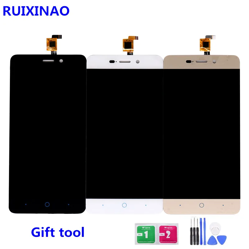 

For ZTE BLADE X3 A452 t620 LCD Display And Touch Screen Screen Digitizer Assembly Replacement For ZTE Phone +Tools +Film