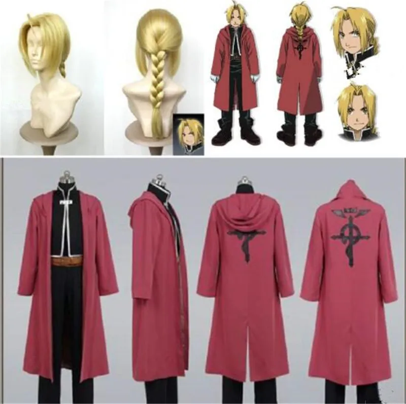 Fullmetal Alchemist Edward Elric 1 Traje Cosplay