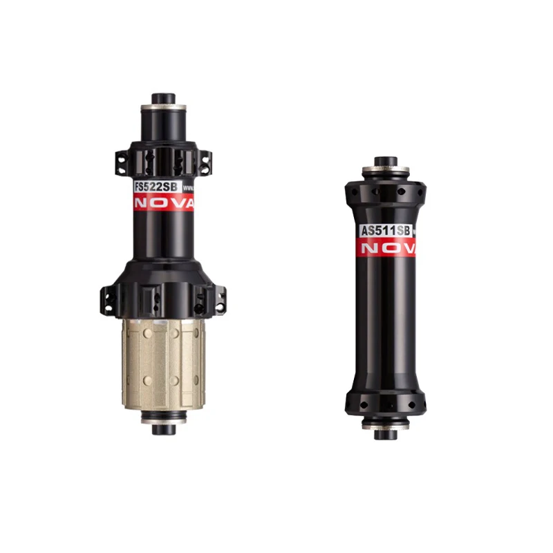 Novatec AS511SB/FS512SB дорожные велосипедные ступицы прямые тяги супер легкие 289 г/пара |