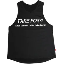 Топы для занятий фитнесом и фитнесом, жилет без рукавов, свободный крой, для бега, впитывает пот, эластичность, спортивный жилет большого размера Menswea