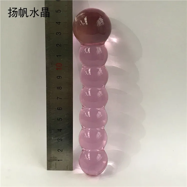 Oyo Pyrex стеклянный Хрустальный фаллоимитатор пенис анальные бусины Анальная