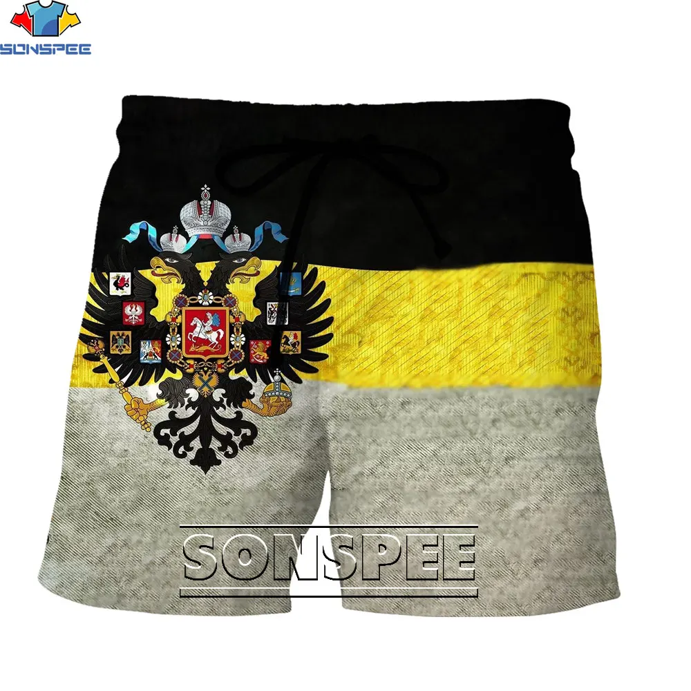 SONSPEE 3D British Flag Print Shorts Windsor Dynasty Elizabeth Badge Casual Casual Noble Sports Shorts New Trend Oversized Pant