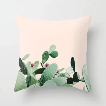 

Pink Geometry Beach Pillow Cover Home Sofa Back Cushion Car Back Cushion Covers Customizable
