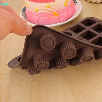 

Silicone Chocolate Molds Non-Stick Break-Apart Protein and Energy Bar Ice Cube Tray Candy Mold Kitchen Baking Mould HTML