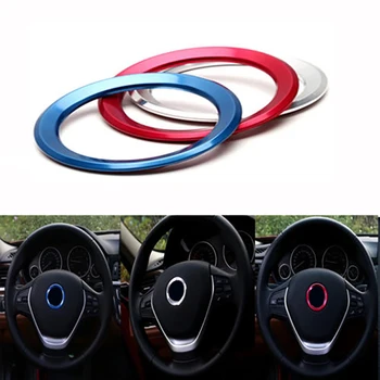 

Aluminum Ring Sticker Circle Cover Hobbies Unique Decoration Ring Cover for Steering Wheel