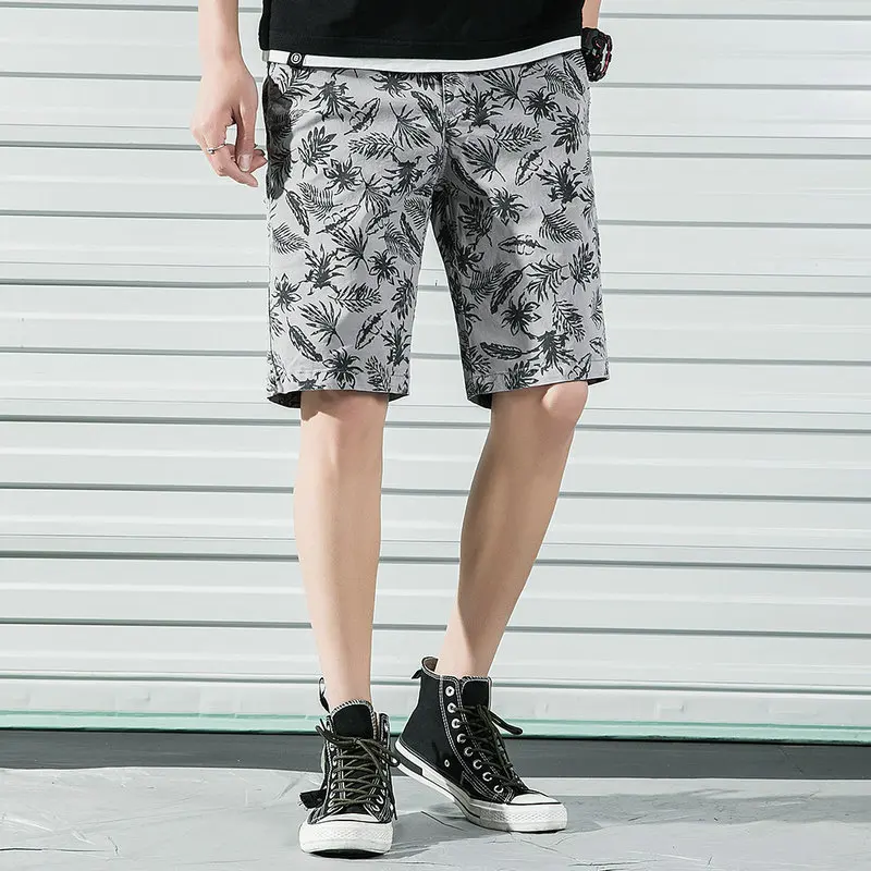 Красивые Летние Новые Гавайские шорты, мужские повседневные модные пляжные праздничные шорты с принтом, высокое качество, большие размеры, мужские комбинезоны, шорты