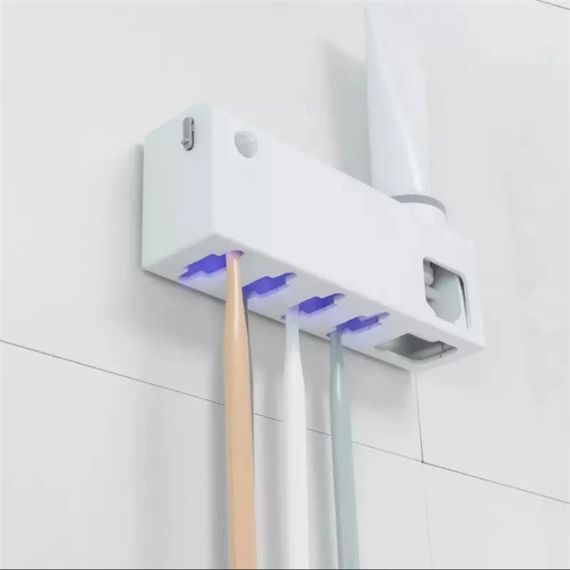 Xiaomi Mijia Dr. meng UVC Ультрафиолетовый Стерилизатор зубных щеток съемный Автоматический Дозатор зубной пасты держатель зубной щетки