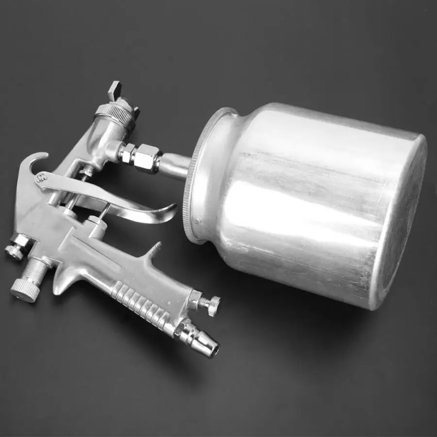 F-75S 1,5 мм Пневматический воздушный Аэрограф мебель Автомобильная Краска распылитель 750 мл кружка краска для аэрографа