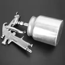 F-75S 1,5 мм Пневматический воздушный Аэрограф мебель Автомобильная Краска распылитель 750 мл кружка краска для аэрографа