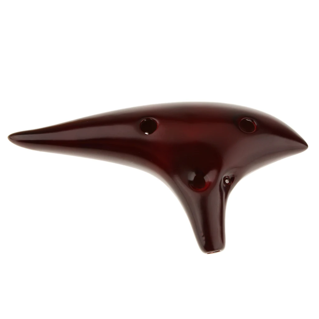 12 отверстий Alto C ocarina для производительности-керамические ocarina аксессуары для ветра