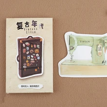 5packs/lot Vintage Style Retro-era Shaped Postcard Christmas Gifts Name Card Book Businesscard Holder