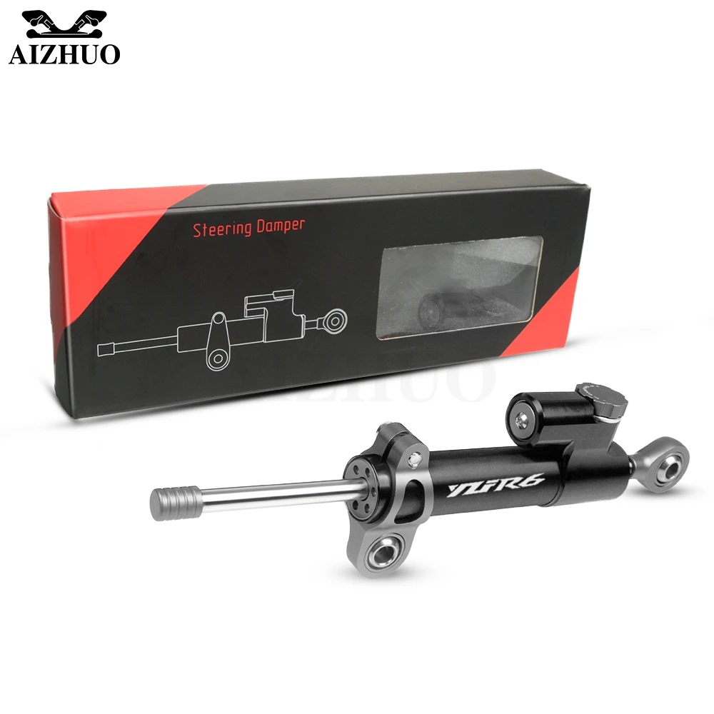 Motorcycle Damper Steering Stabilize Safety Control For YAMAHA YZFR6 YZF R6 2005-2016 2006 2007 2008 2014 2015 2017 2018 2019