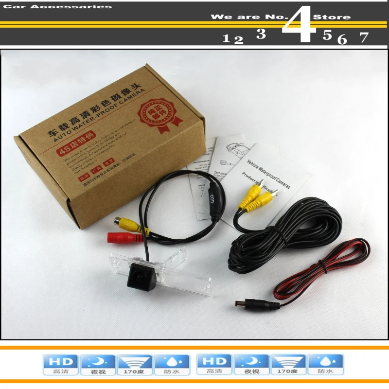 Car Camera For Mitsubishi Lancer Lioncer  Cedia  V3 2000~2007 High Reverse Rear View Back Up Camera For PAL Tuning  RCA (2)