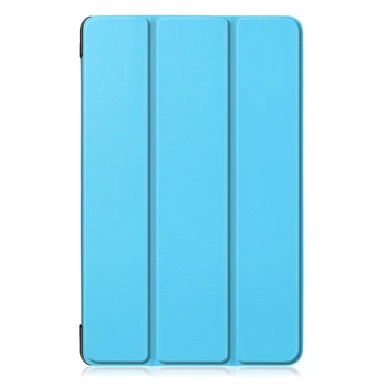 

Suitable for Samsung Tab a 10.1 Inch 2019 T510 Flat Leather Case Tri-Fold Protective Sleeve