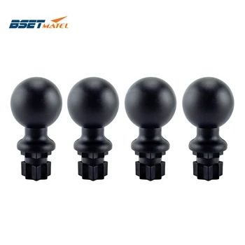 

4PCS Nylon Kayak Ram Mount Base Track Mounting Base for Ram Fishing Rod Rack Pole Holder Kayak Canoe Boat Sailboats Accessories