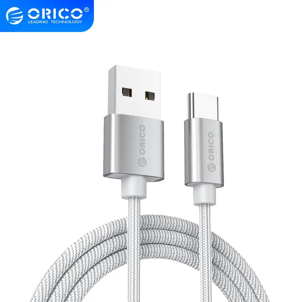USB кабель ORICO type C 2 А передачи данных для быстрой зарядки зарядный Nexus 5X 6P OnePlus Xiaomi